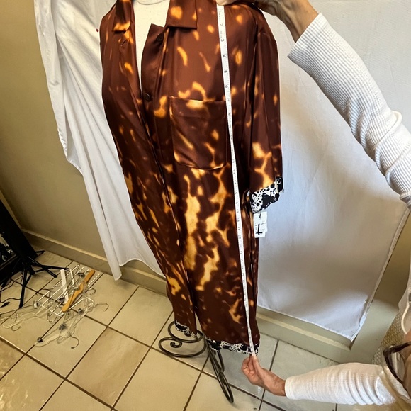 Dries Van Noten Doralia Belted Silk Shirtdress - Picture 12 of 12